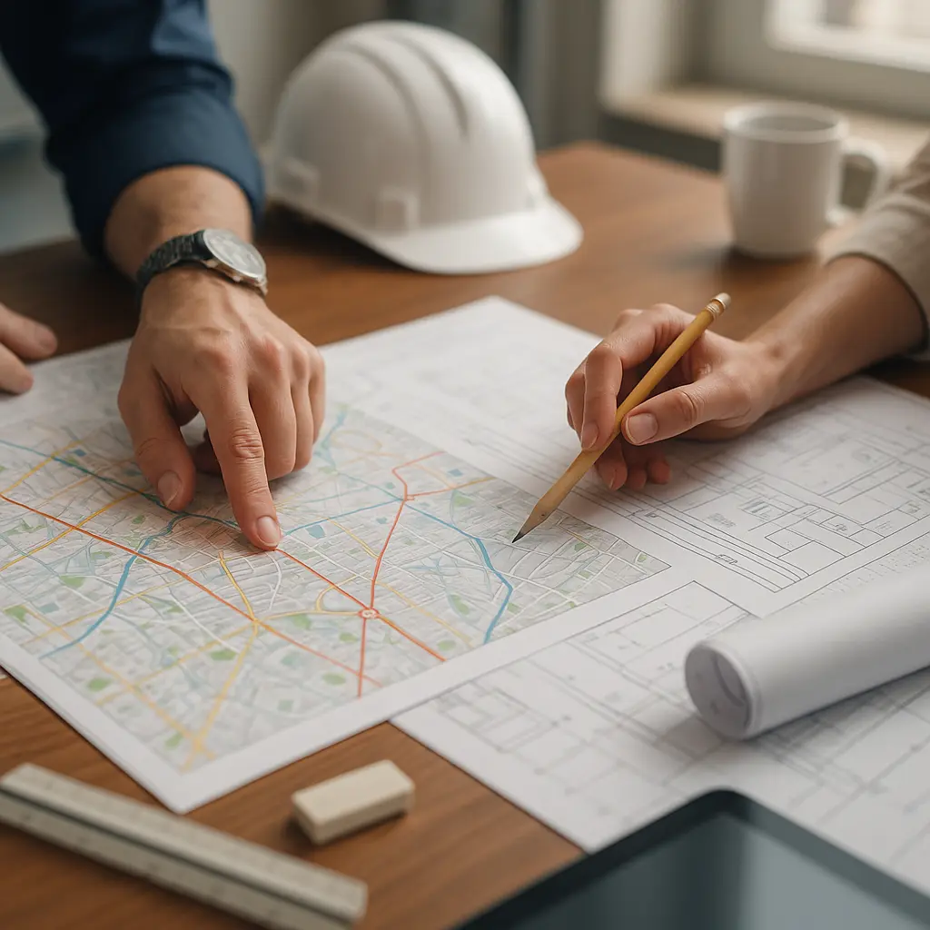 Planung und Kartenanalyse